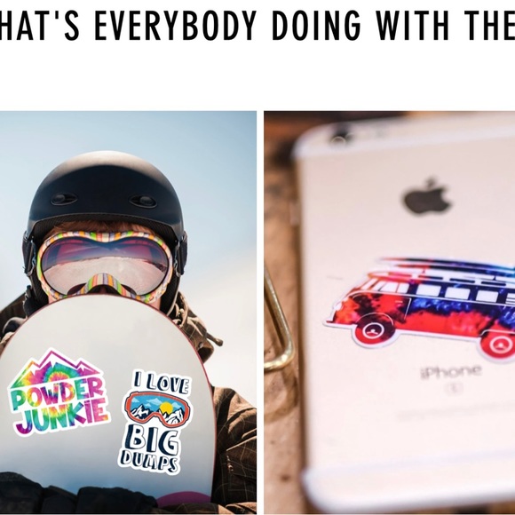 COPY - STICKERS DECORATE/PERSONALIZE items for cell phone, cups, coolers, water… - Picture 11 of 14